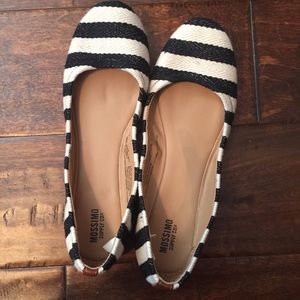 Mossimo striped fabric ballet flat